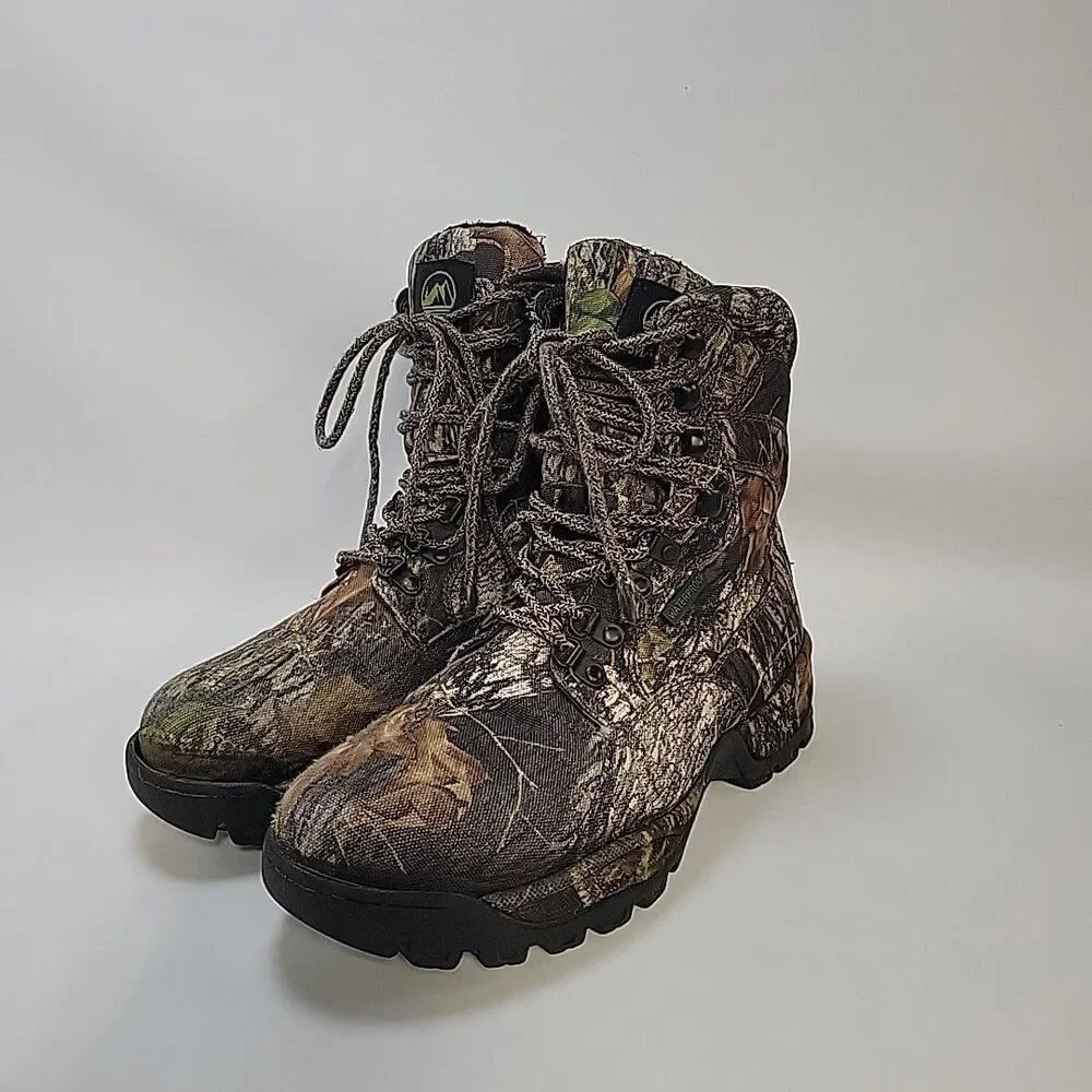 Tamarack Thinsulate 200Gram Camouflage Hunting Boots Mens 8.5M